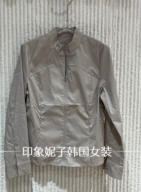 欧洲站2026秋季立领短外套女装