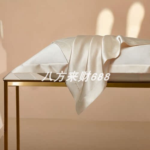 外贸清仓春夏季新款真丝枕巾套纯色冰丝凉爽丝滑枕头套桑蚕丝枕套