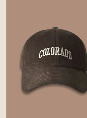 TURN2SPRING 小众设计感 韩版时尚深顶宽帽檐显脸小 鸭舌帽