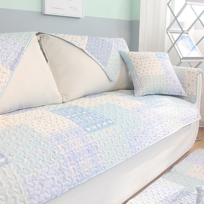 全棉沙发垫防滑四季通用坐垫子纯棉简约现代2025皮沙发套罩巾定制