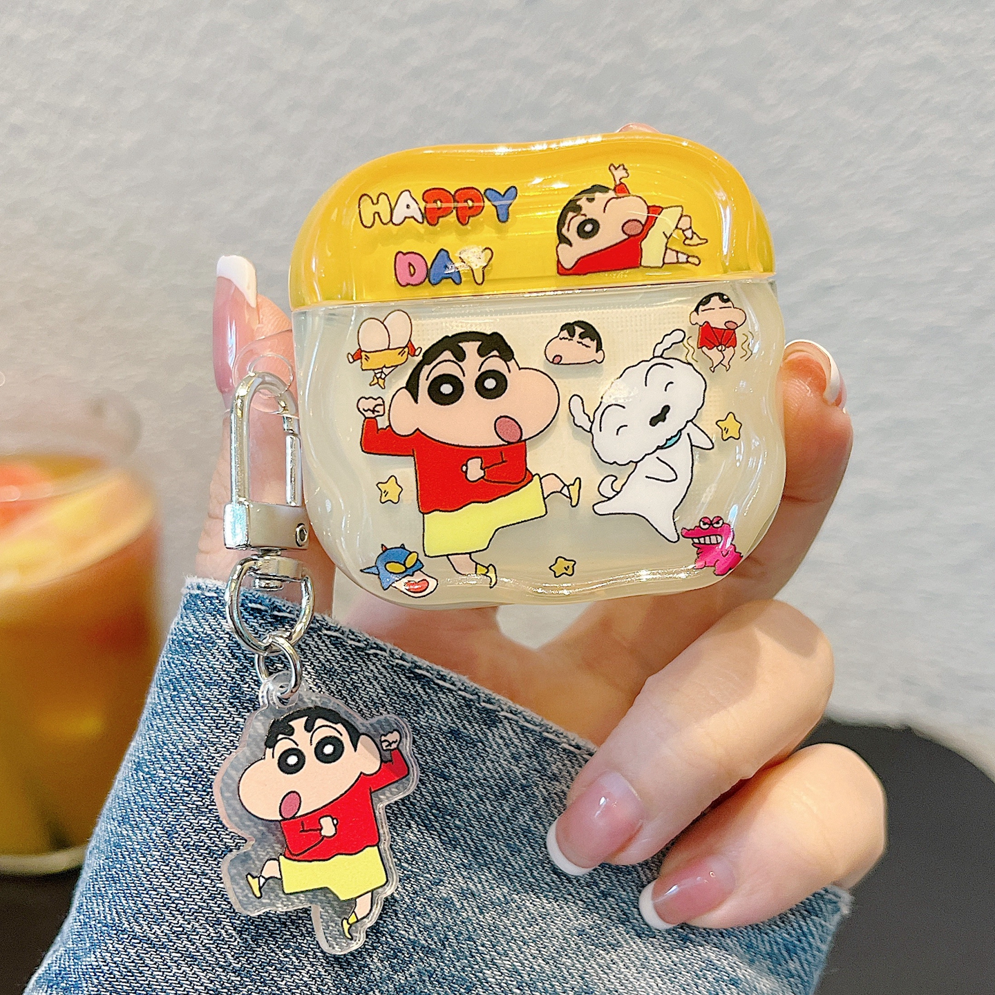 蜡笔小新AirPods4耳机套pro2
