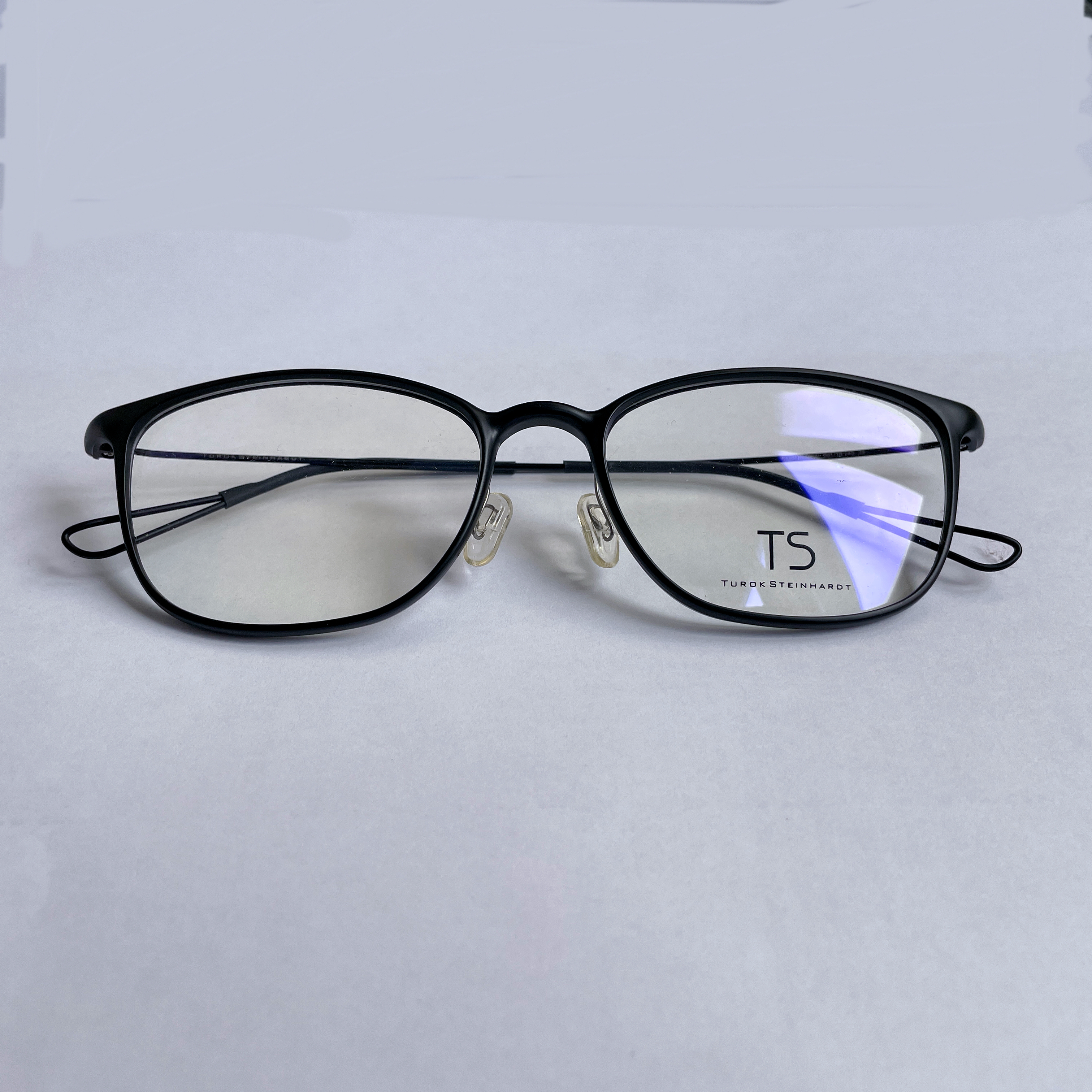 TS近视眼镜架原装正品不锈钢镜腿近视镜框超轻平光防蓝光椭圆复古