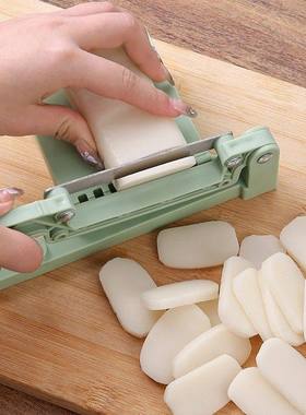 切年糕专用刀迷你手工年糕切片机神器家用宁波年糕条快速切断工具