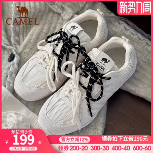 子女鞋 复古休闲鞋 百搭平底薄底鞋 防滑德训鞋 2026年春秋新款 骆驼鞋