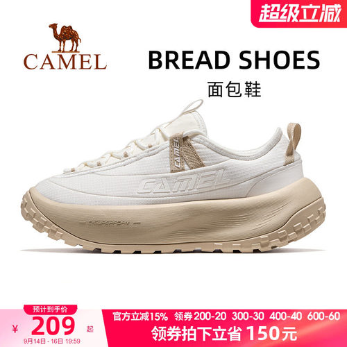 骆驼面包鞋运动鞋女款2026秋季新款鞋子女鞋透气跑步休闲鞋慢跑鞋