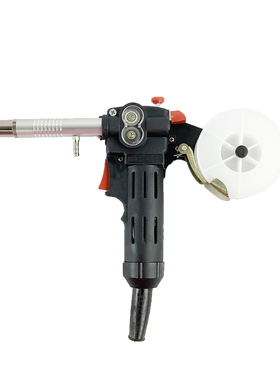 NBC200拉丝枪头MIG枪短管枪头送料机配件焊炬组件