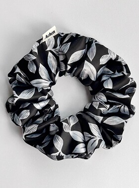 Achen/黑叶静澜独家原创设计师款肥肠发圈高级感气质发圈发饰发绳