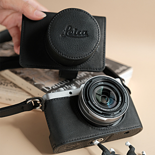 相机壳真皮复古底座 LUX109 JX徕卡dlux8皮套保护套 莱卡D