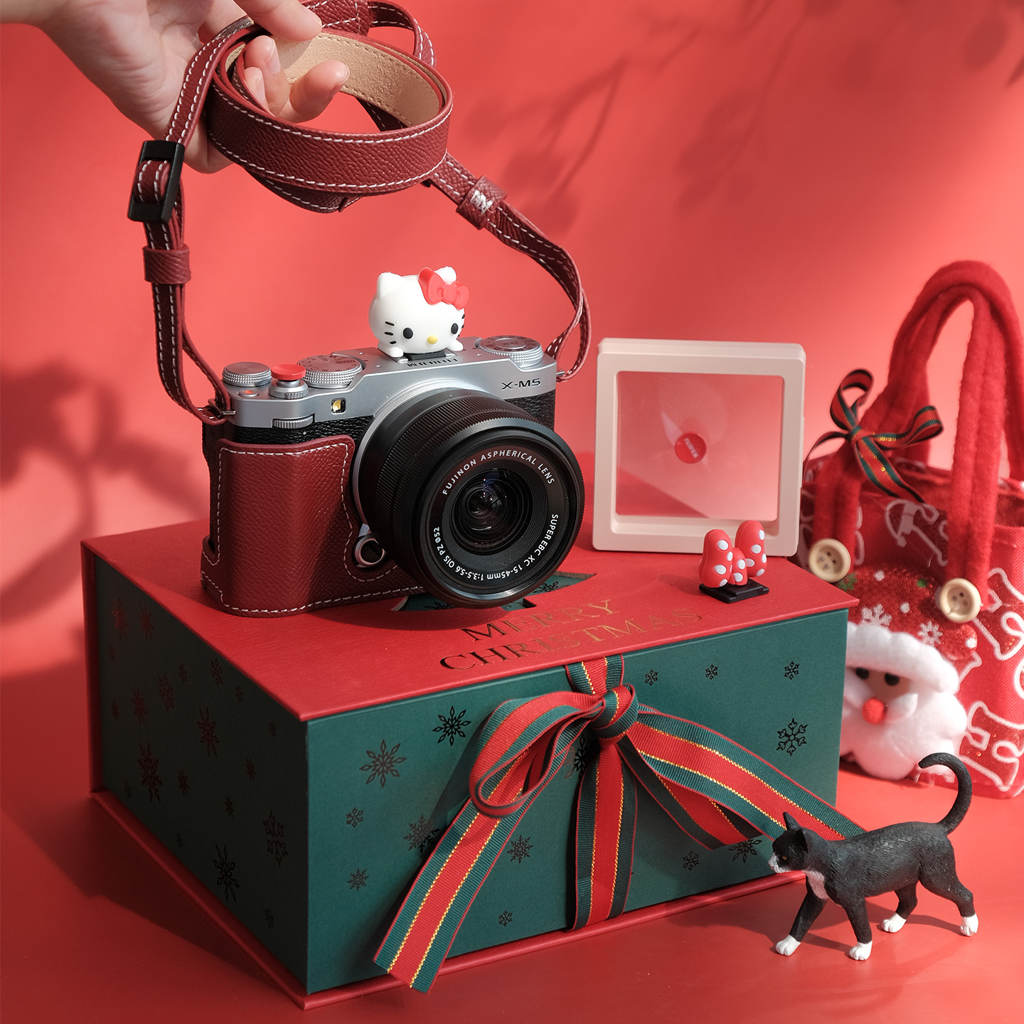 【圣诞限量版】富士相机皮套礼盒
