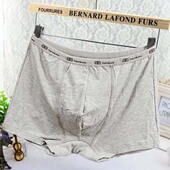 头底裤 满4条 男纯棉大码 本命年红裤 包邮 田太郎莫代尔全棉平角内裤