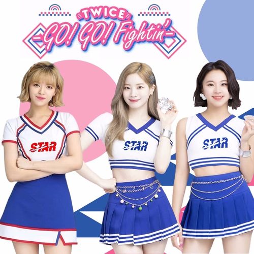 TWICE同款啦啦操服运动会演出服