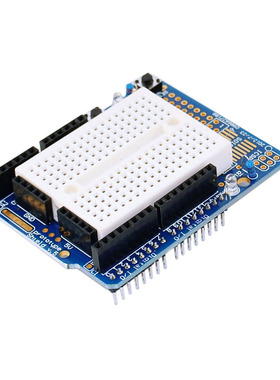 ProtoShield原型扩展板 含mini面包板迷你学习开发板 适用Arduino