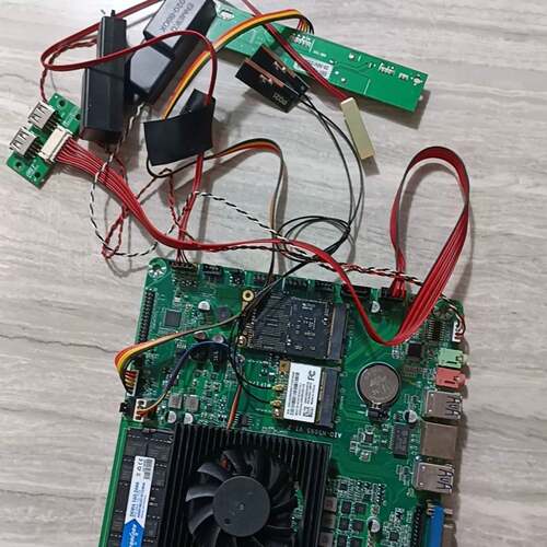 可维修AIO-N5095 V1.2，，DDR4，一体机主板件带