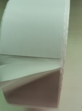 双层底纸合成纸纸不干胶60x70mmx800张 双层PP合成纸标签纸6x7cm