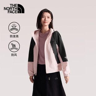 TheNorthFace北面女春夏新款运动户外防风防泼水休闲短款夹克外套