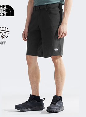 TheNorthFace北面短裤男春夏新款户外吸湿速干透气休闲五分裤8AV6