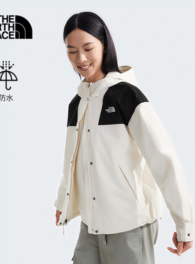 TheNorthFace北面单层冲锋衣女秋冬新款户外防水透气夹克外套7QSI