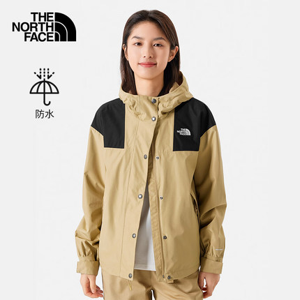 TheNorthFace北面单层冲锋衣女春秋新款户外防水透气夹克外套7QSI