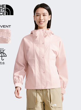 TheNorthFace北面春夏新款女士户外休闲防风防泼水透气冲锋衣8EYF