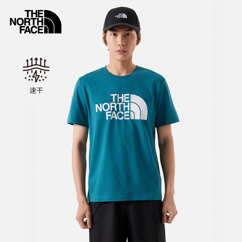 TheNorthFace北面T恤男士春夏新款户外吸湿速干舒适透气短袖88GY