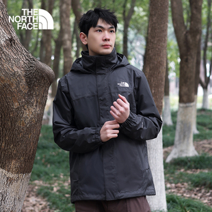 TheNorthFace北面冲锋衣男士 户外防水硬壳夹克登山服8JSY 春夏新款