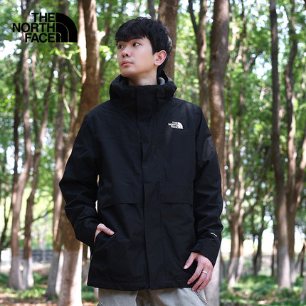 TheNorthFace北面秋冬新款男士Elements抓绒三合一防水冲锋衣89YX