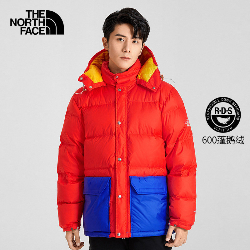 经典款thenorthface北面羽绒服男户外防泼水600蓬鹅绒防寒服7qfd