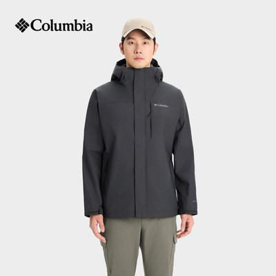 哥伦比亚男士防水透气冲锋衣