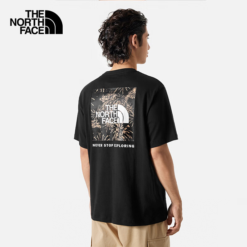 北面T恤新年款舒适透气情侣款