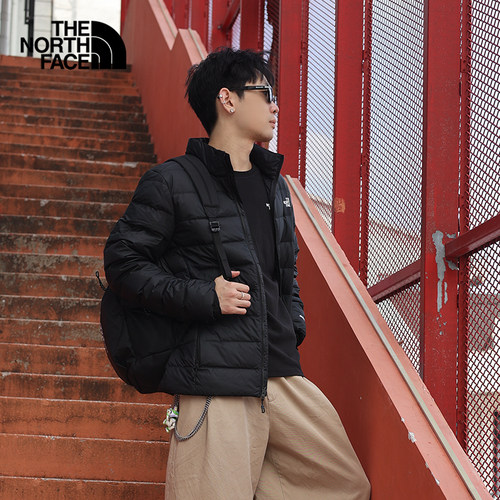北面男秋冬轻薄防撕裂鹅绒羽绒服