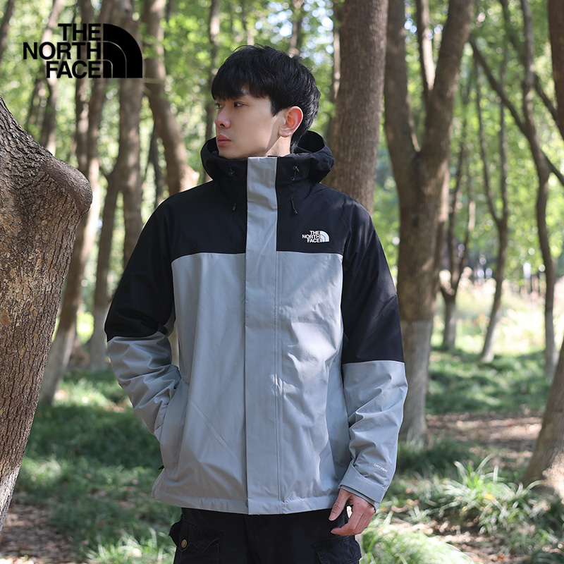 北面秋冬款男士三合一冲锋衣