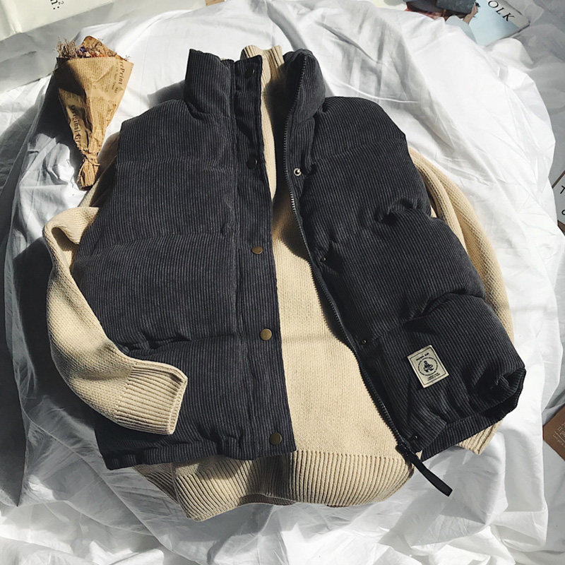 秋冬季男棉衣马甲背心宽松韩版潮流坎肩立领马夹休闲百搭潮牌外套,男装,常规马甲,淘宝优惠券,粉丝福利购,淘宝优惠卷