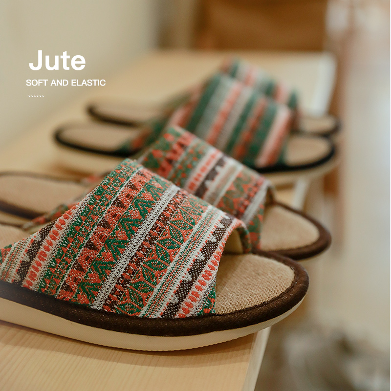 亚麻舒适吸汗室内防滑