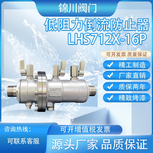 逆流阀螺纹倒流防止器可改法兰