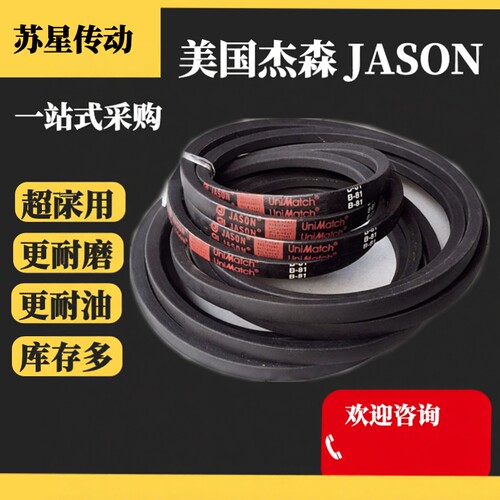 美国JASON杰森橡胶三角带