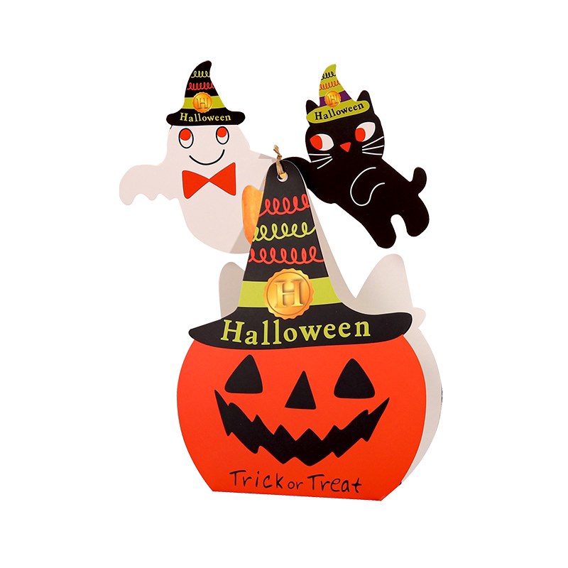 包装盒南瓜幽灵搞怪手提纸袋