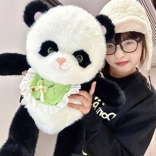 公仔布娃娃熊猫玩偶pp棉