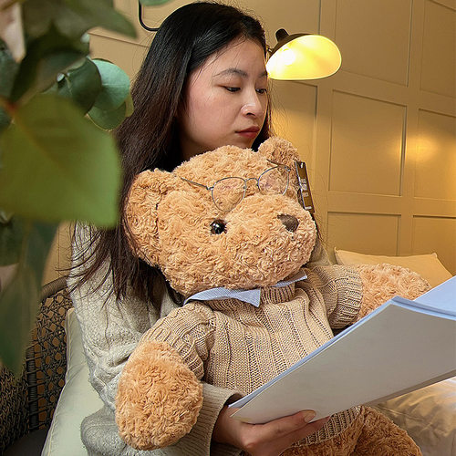 抱抱泰迪熊大可爱毛绒玩具