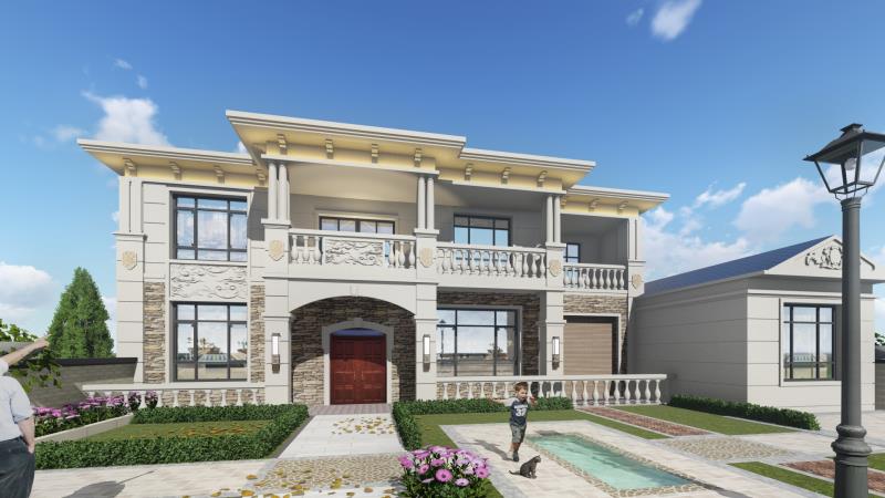 代新款别墅做效果图加钢楼电梯改造夹层消防结构加固方案施工设计