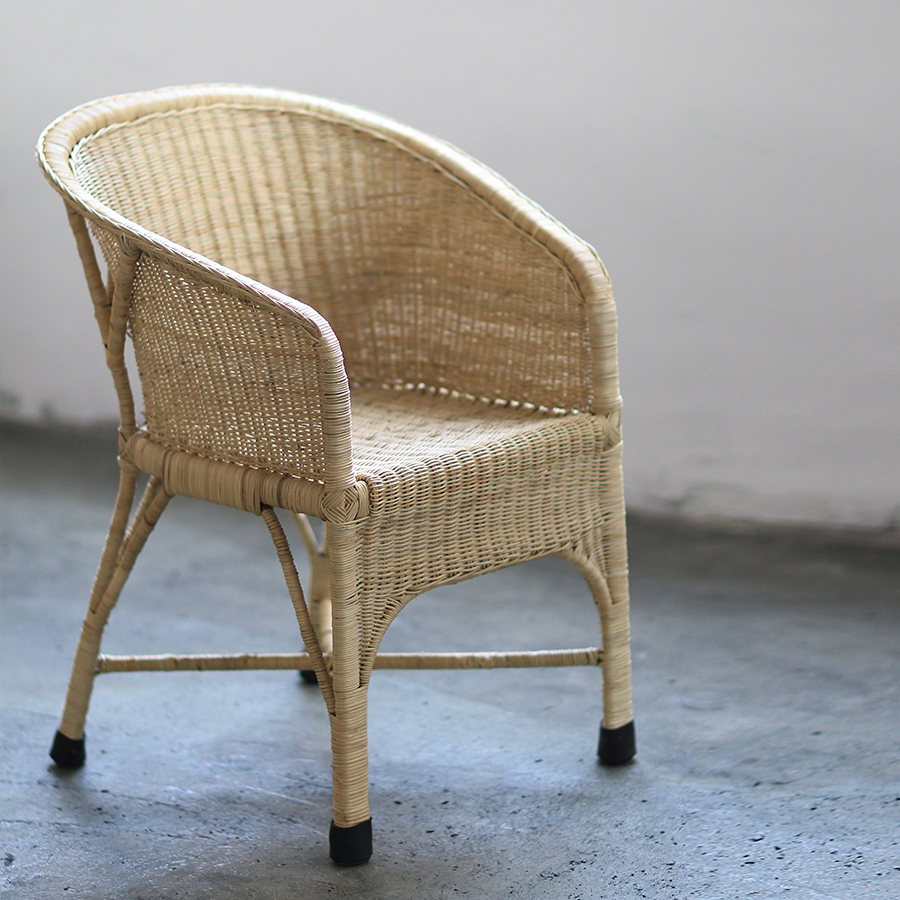 秦岭青藤编织椅天然藤编椅子户外复古家用老人老式简约单人藤椅