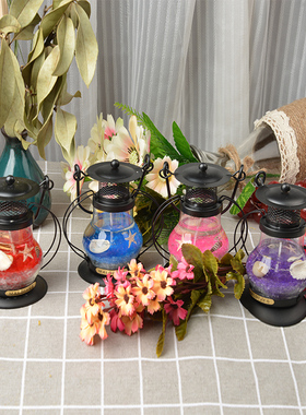 马尔代夫烛光晚餐香熏创意摆件