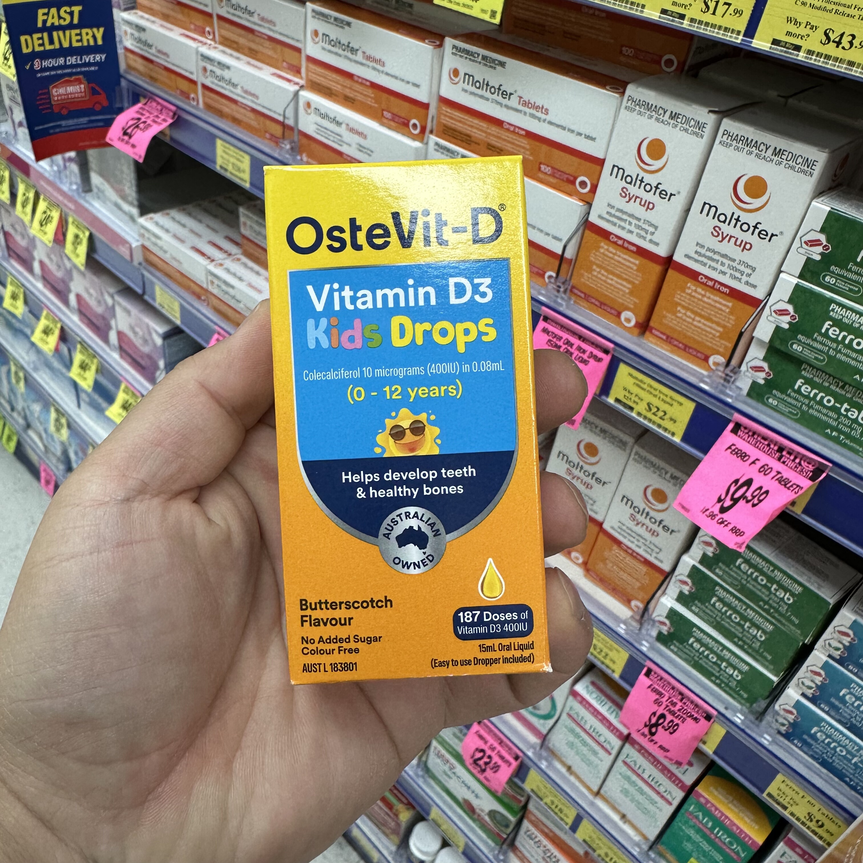 Ostevit-D婴幼儿VD维生素D滴剂