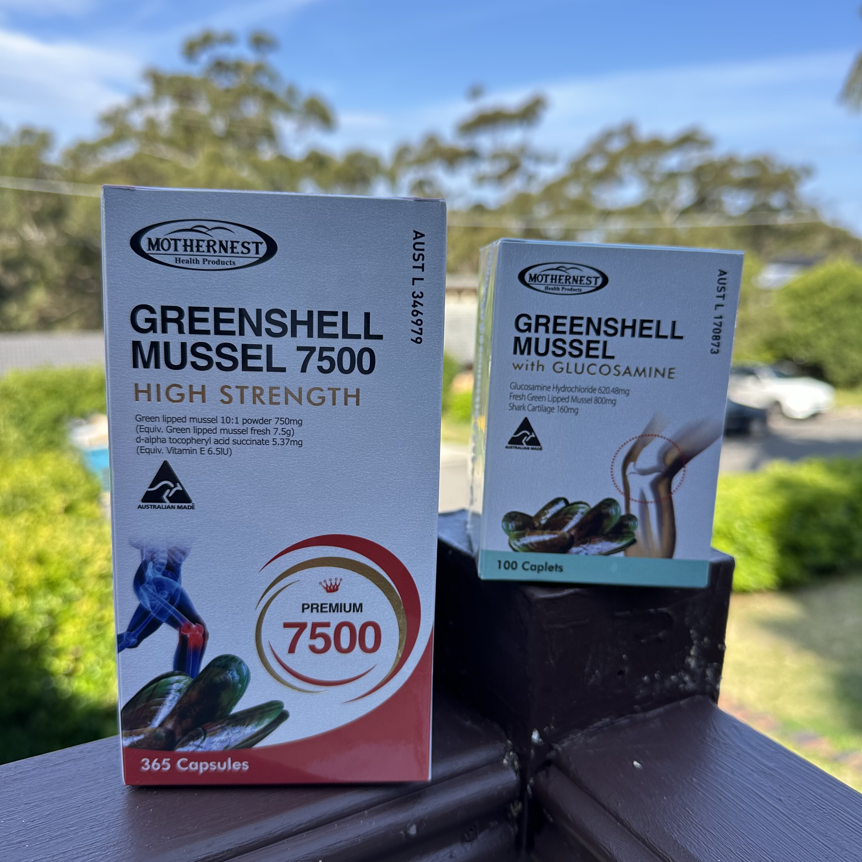 澳洲直邮MOTHERNEST母之语绿贻贝葡萄糖胺胶囊关节灵胶囊