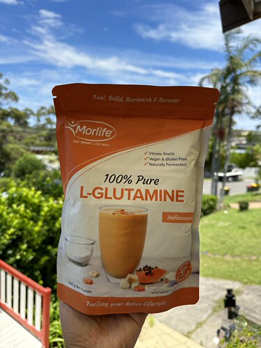 澳洲直邮Morlife L-谷氨酰胺L-Glutamine氨基酸500g