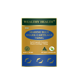 澳洲直邮Wealthy Health富康蓝鲨鱼软骨素胶囊365粒