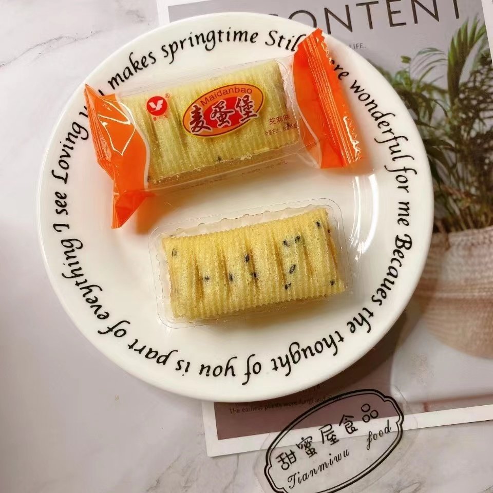 源发麦蛋堡蛋花酥夹心蛋卷福建厦门传统特产蛋酥独立包装茶点零食