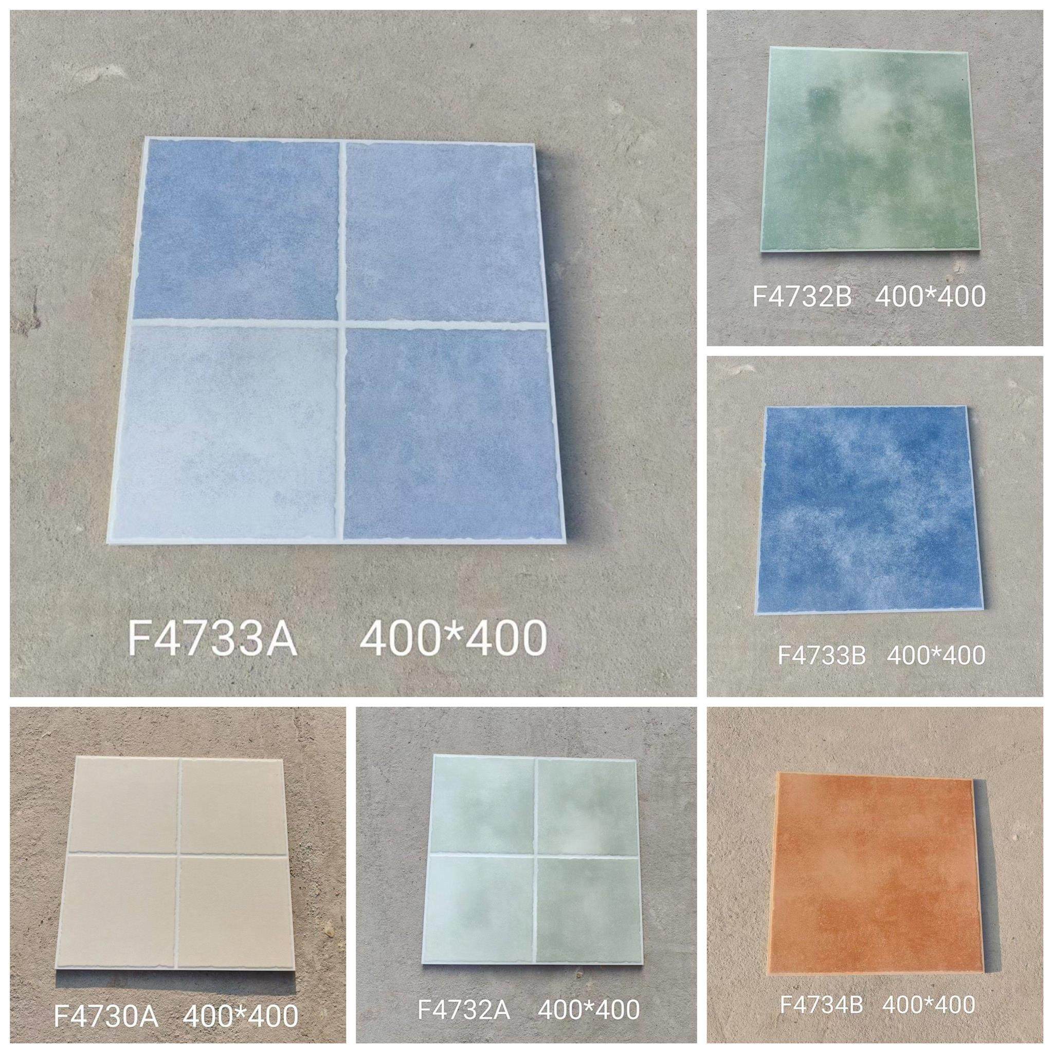 四方格砖厨卫厕所古砖400X400茶餐厅防滑地砖乡村田园阳台墙砖,家装主材,仿大理石瓷砖,淘宝优惠券,粉丝福利购,淘宝优惠卷