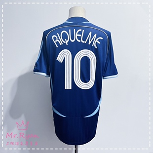 2006 世界杯 06-07-08 阿根廷 客场球衣 10号 里克尔梅/19号 梅西