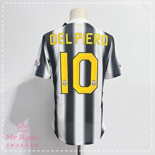 11-12 尤文图斯 主场球衣 10号 皮耶罗 球员版 意大利杯 告别赛