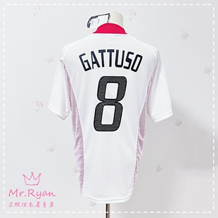 【现货】2003 欧冠决赛 02-03 AC米兰 客场球衣 8号 加图索 全新